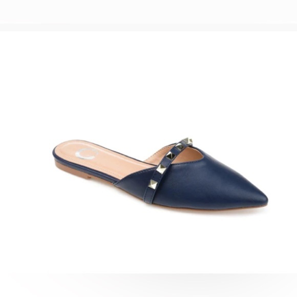 Journee Collection Dreah Studded Mule - Picture 1 of 8